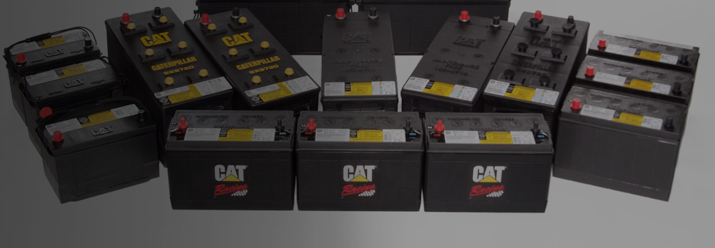 Baterias Cat® - Projetadas para durar